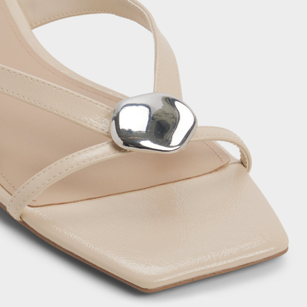 Beige Iliria Beige Women's Flats - Slide sandal | Aldo