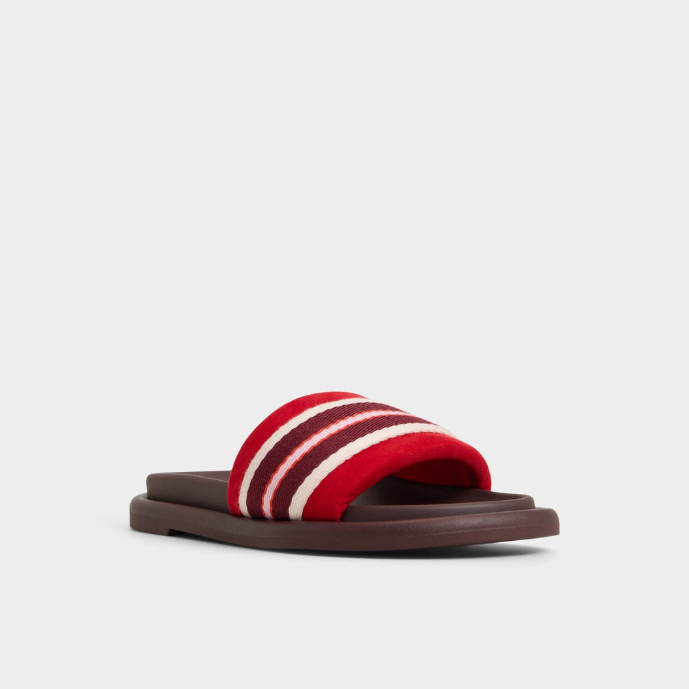 Open red Nydelagan in Open Red - , Footbed sandal | Aldo