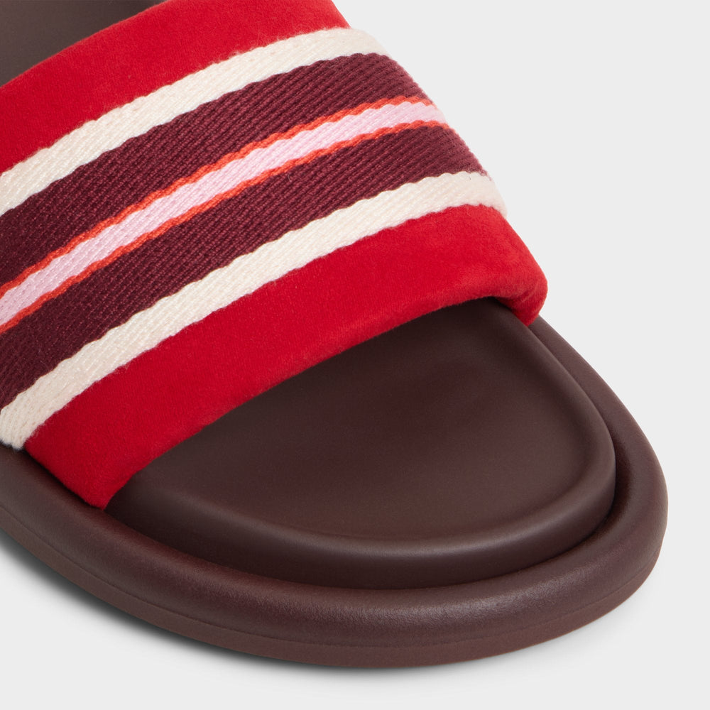 Open red Nydelagan in Open Red - , Footbed sandal | Aldo