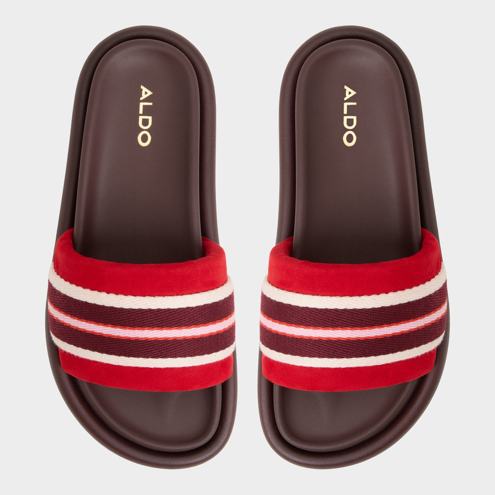 Open red Nydelagan in Open Red - , Footbed sandal | Aldo