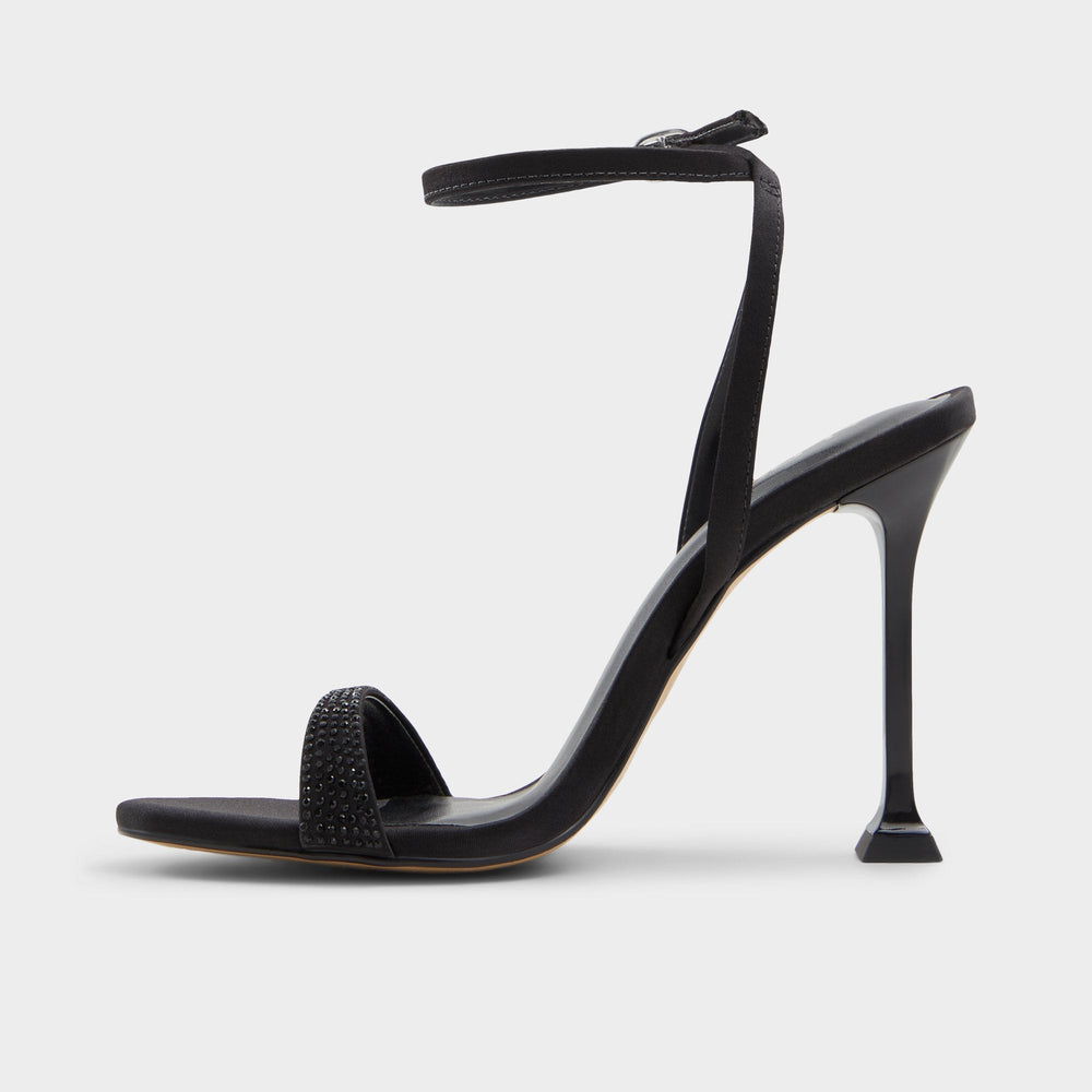 Black Lydala Black Women's Heeled sandals - Strappy heeled sandal | Aldo