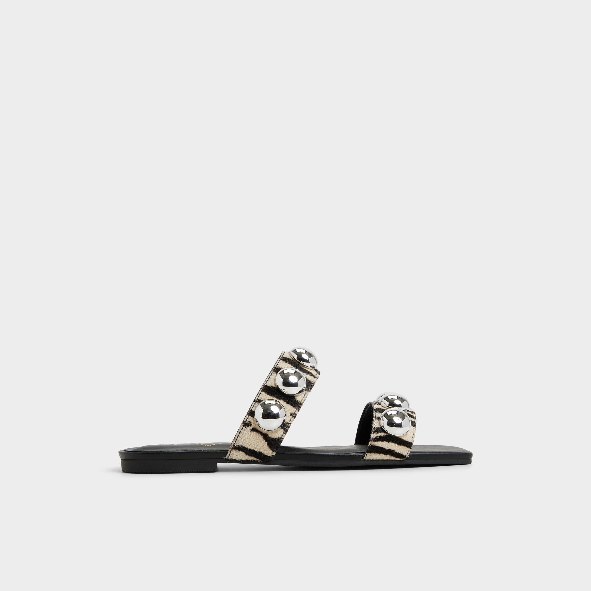 White/Black Katalena in White Black - Slide sandal | Aldo