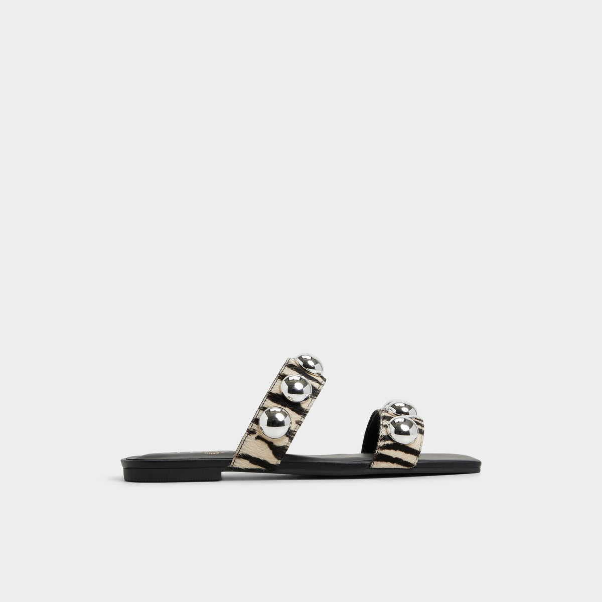 White/Black Katalena in White Black - Slide sandal | Aldo