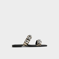 White/Black Katalena in White Black - Slide sandal | Aldo
