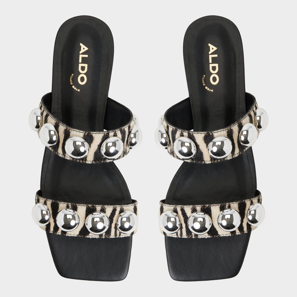 White/Black Katalena in White Black - Slide sandal | Aldo