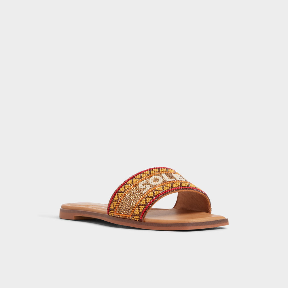 Brown Multi Seavacay Brown Multi Women's Flats -  | Aldo