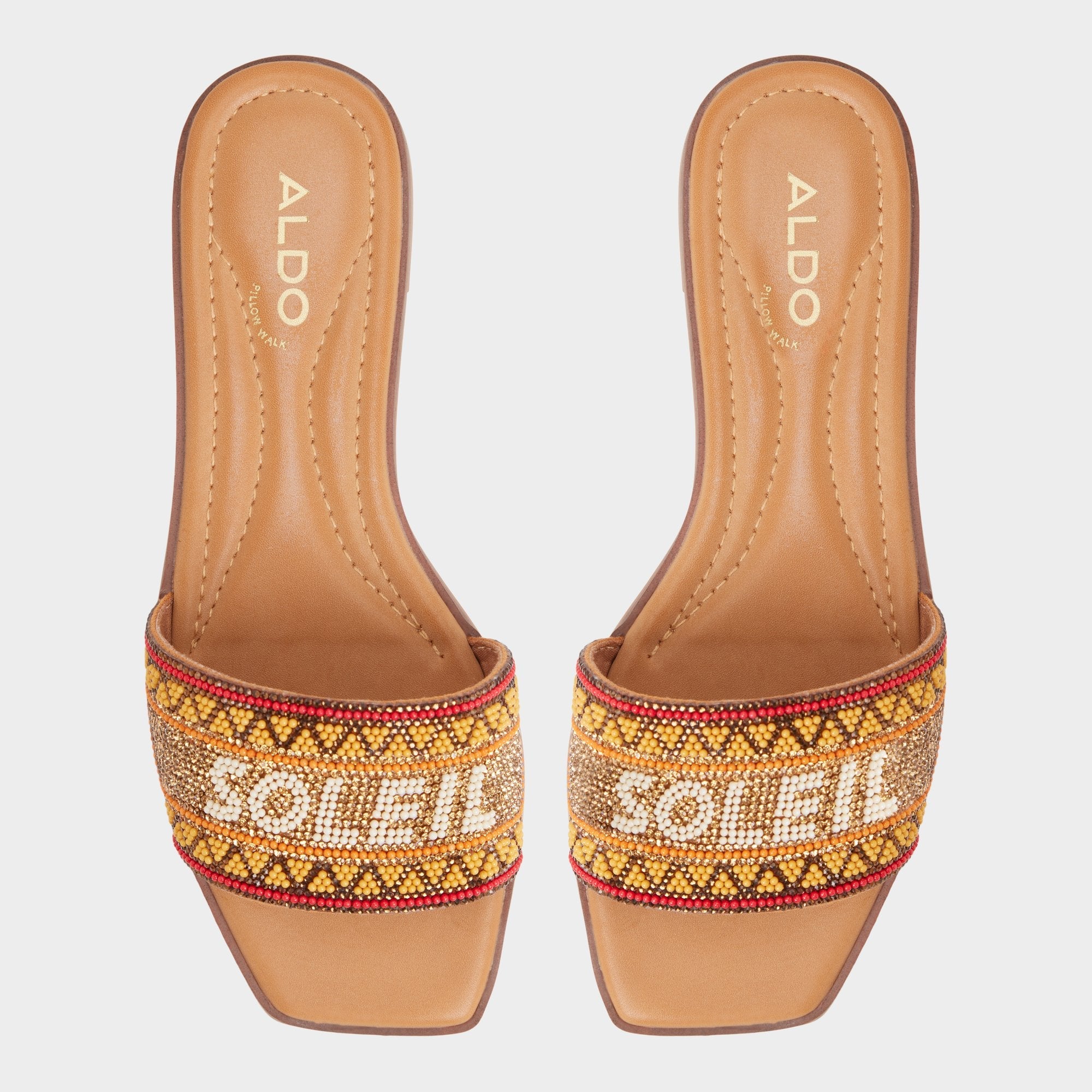 Brown Multi Seavacay Brown Multi Women's Flats -  | Aldo