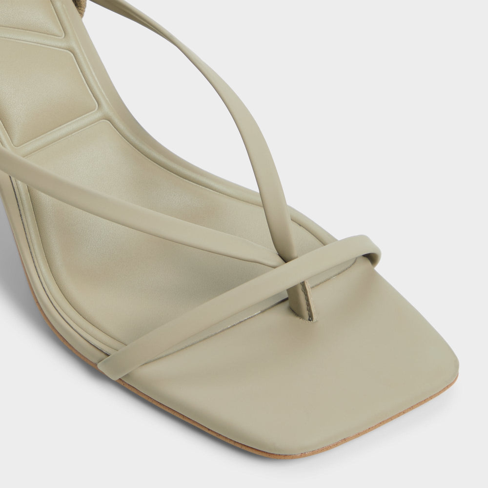 Other Green Riva Other Green Women's Strappy sandals - Sling back heeled sandal, Stiletto heel | Aldo