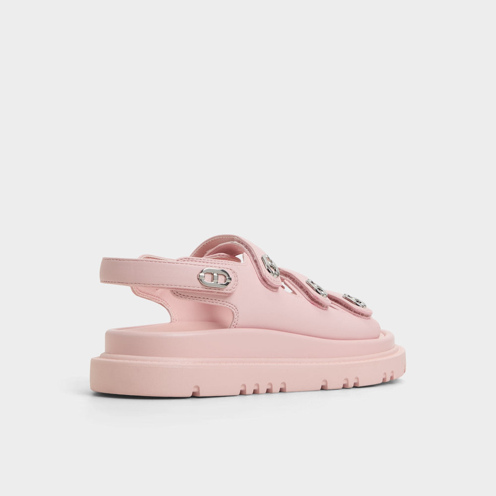 Light Pink Halendar Light Pink Women's Footbed sandals - Footbed sandal, Footbed sandal | Aldo