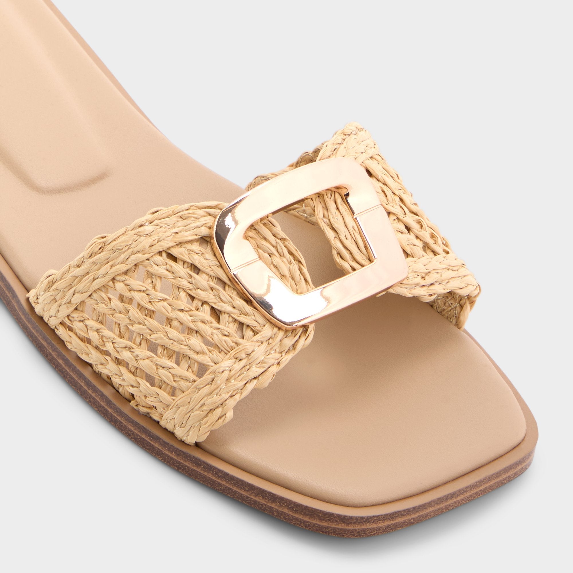 Natural Tidella Natural Women's Flats - Slide sandal | Aldo