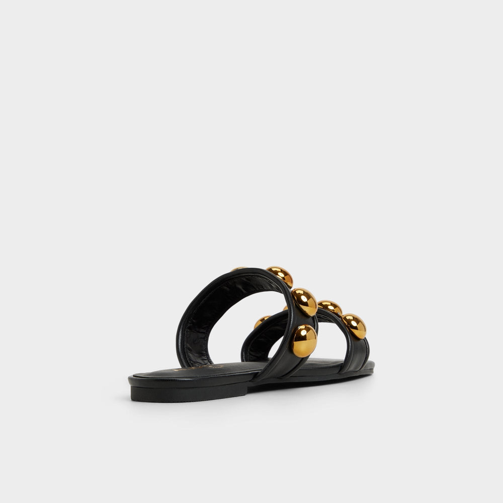 Black Katalena in Black - Slide sandal | Aldo