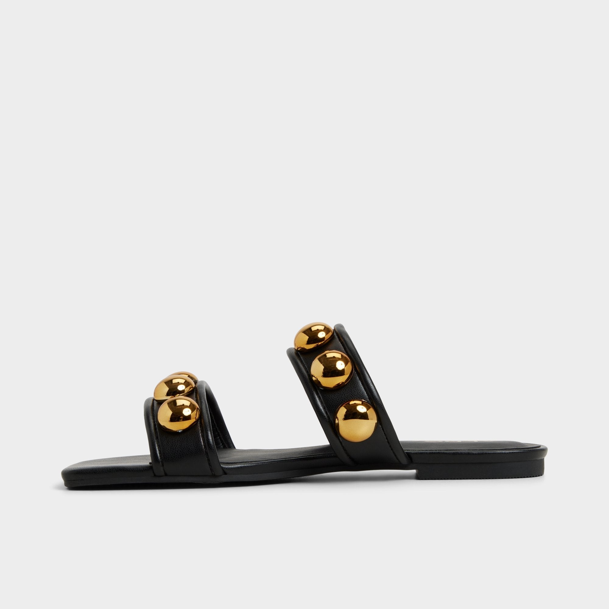 Black Katalena in Black - Slide sandal | Aldo