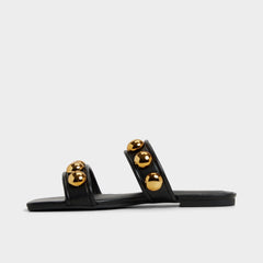 Black Katalena in Black - Slide sandal | Aldo