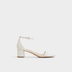 White/Bone Calliope White/Bone Women's Block heels - Heeled sandal, Block heel | Aldo