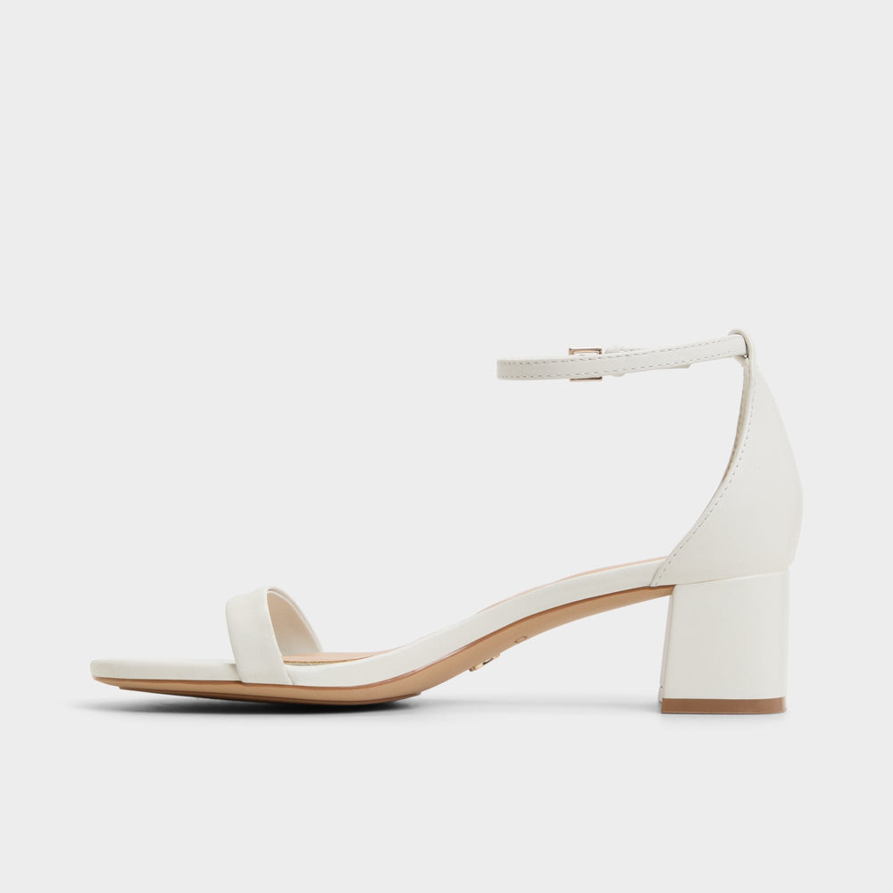 White/Bone Calliope White/Bone Women's Block heels - Heeled sandal, Block heel | Aldo