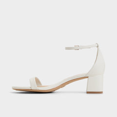 White/Bone Calliope White/Bone Women's Block heels - Heeled sandal, Block heel | Aldo