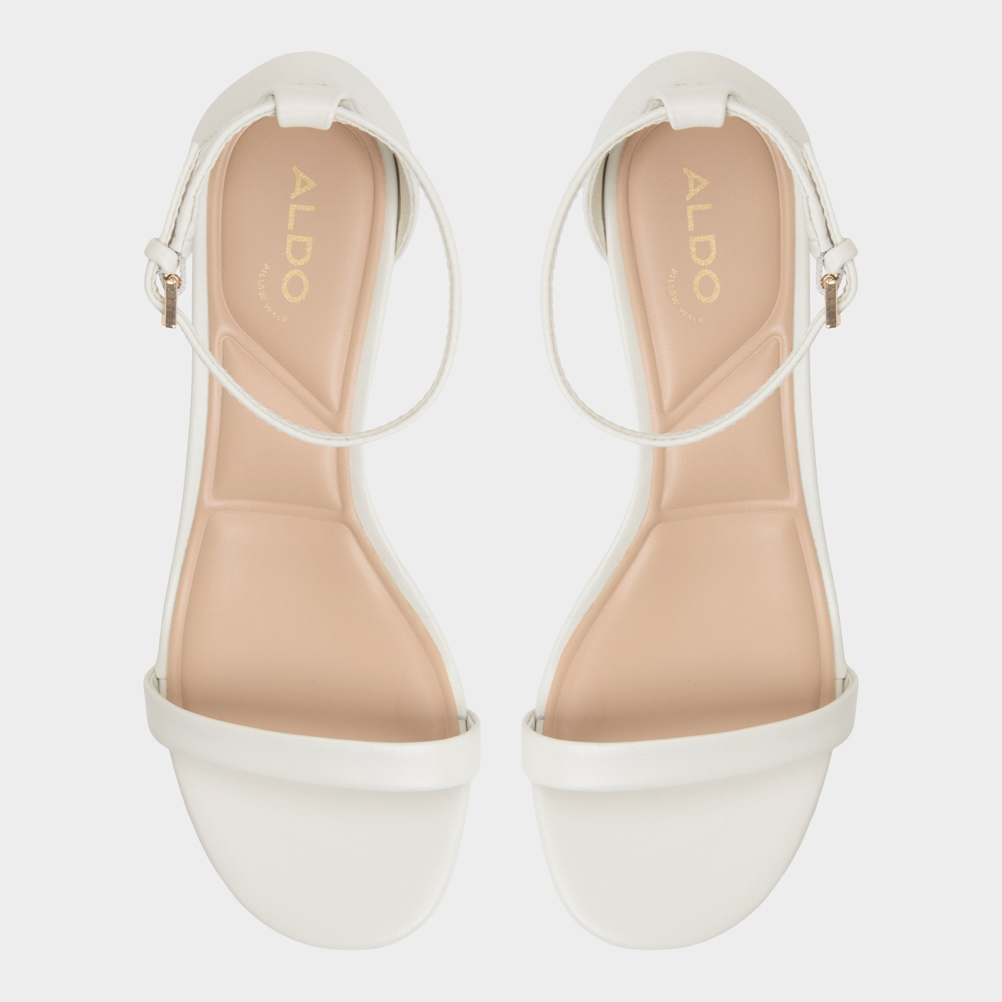 White/Bone Calliope White/Bone Women's Block heels - Heeled sandal, Block heel | Aldo