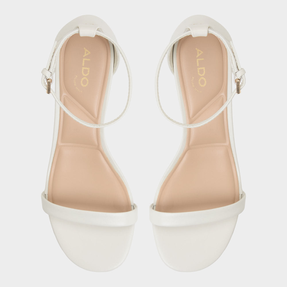 White/Bone Calliope White/Bone Women's Block heels - Heeled sandal, Block heel | Aldo