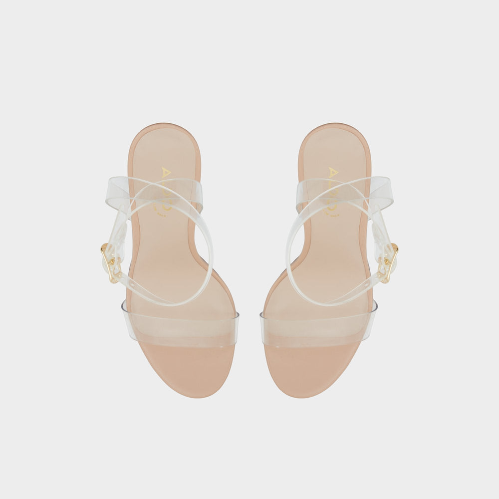 Bone Aniwien Bone Women's Strappy sandals - Strappy heeled sandal, Block heel | Aldo
