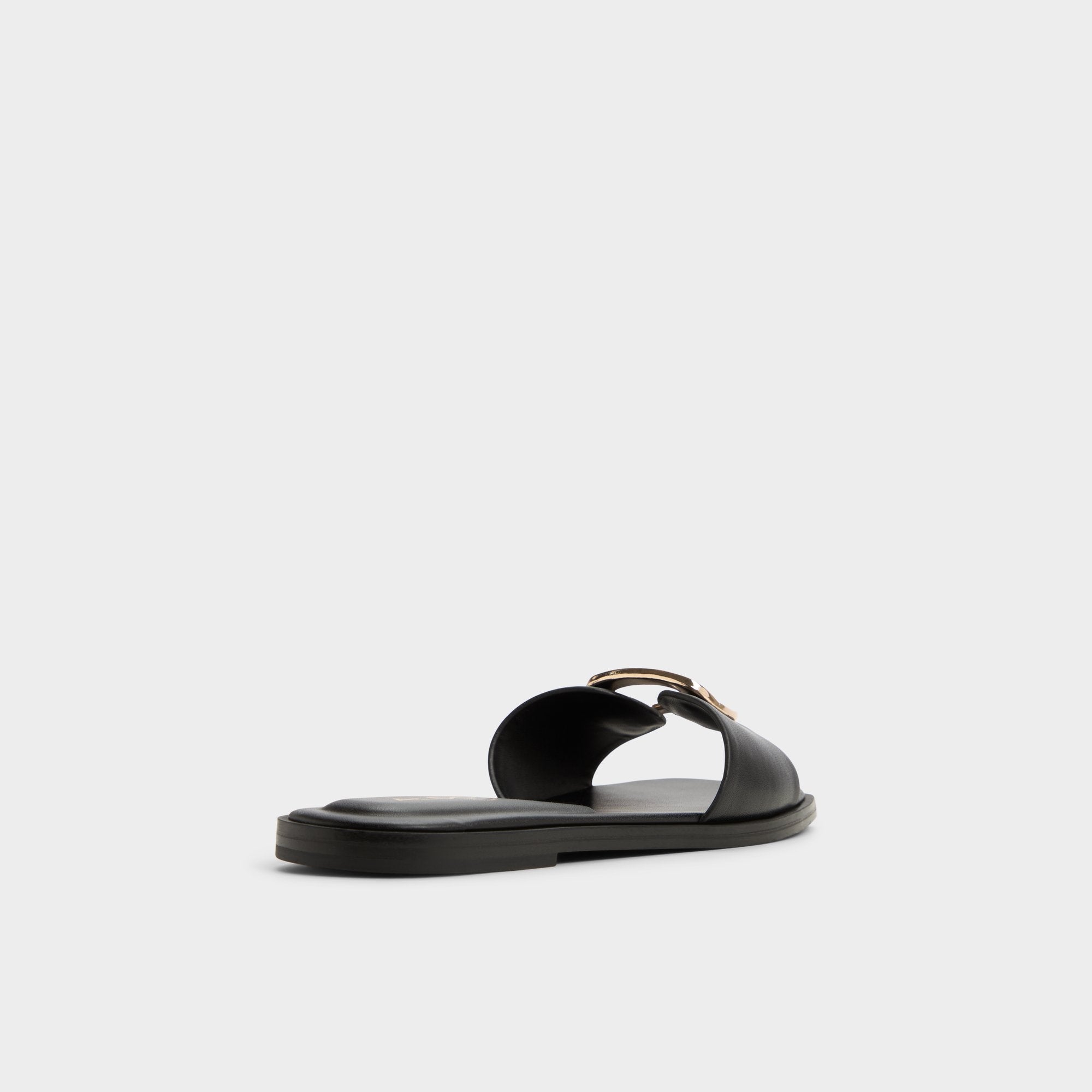 Black Tidella Black Women's Flats - Slide sandal | Aldo