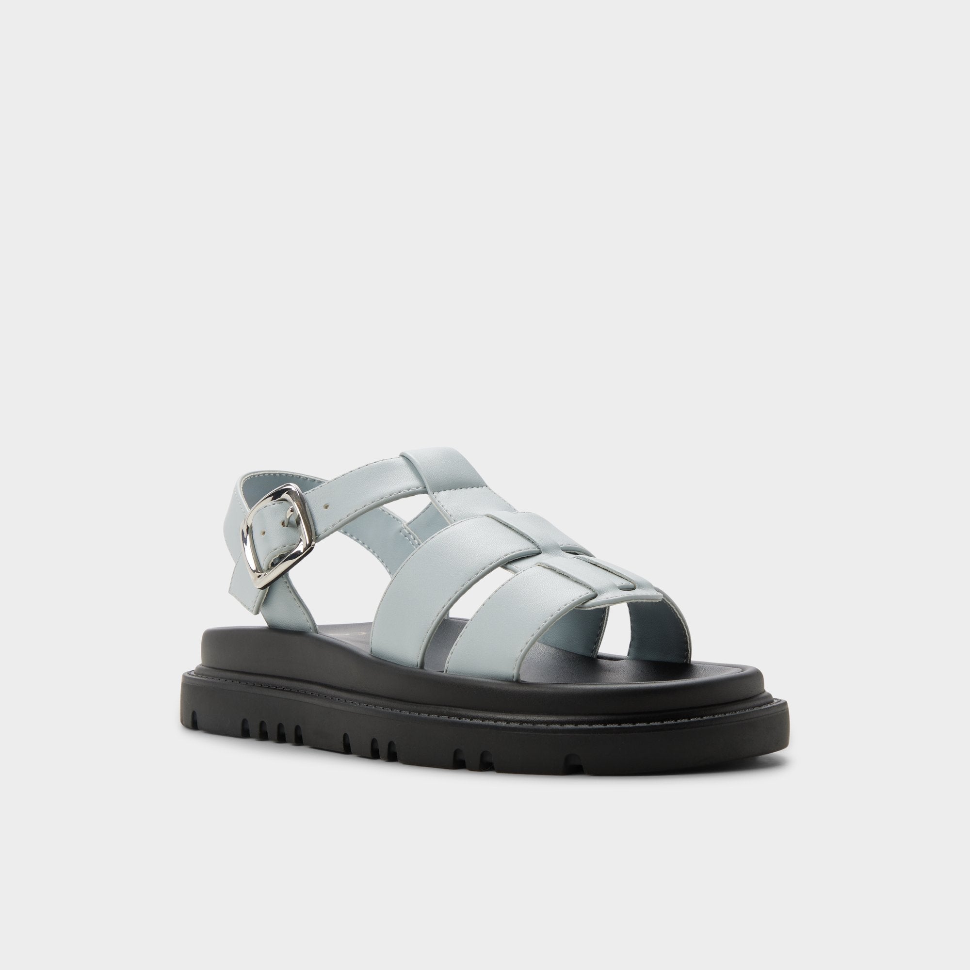 Other Blue Linettie in Other Blue - Gladiator sandal, Footbed sandal | Aldo