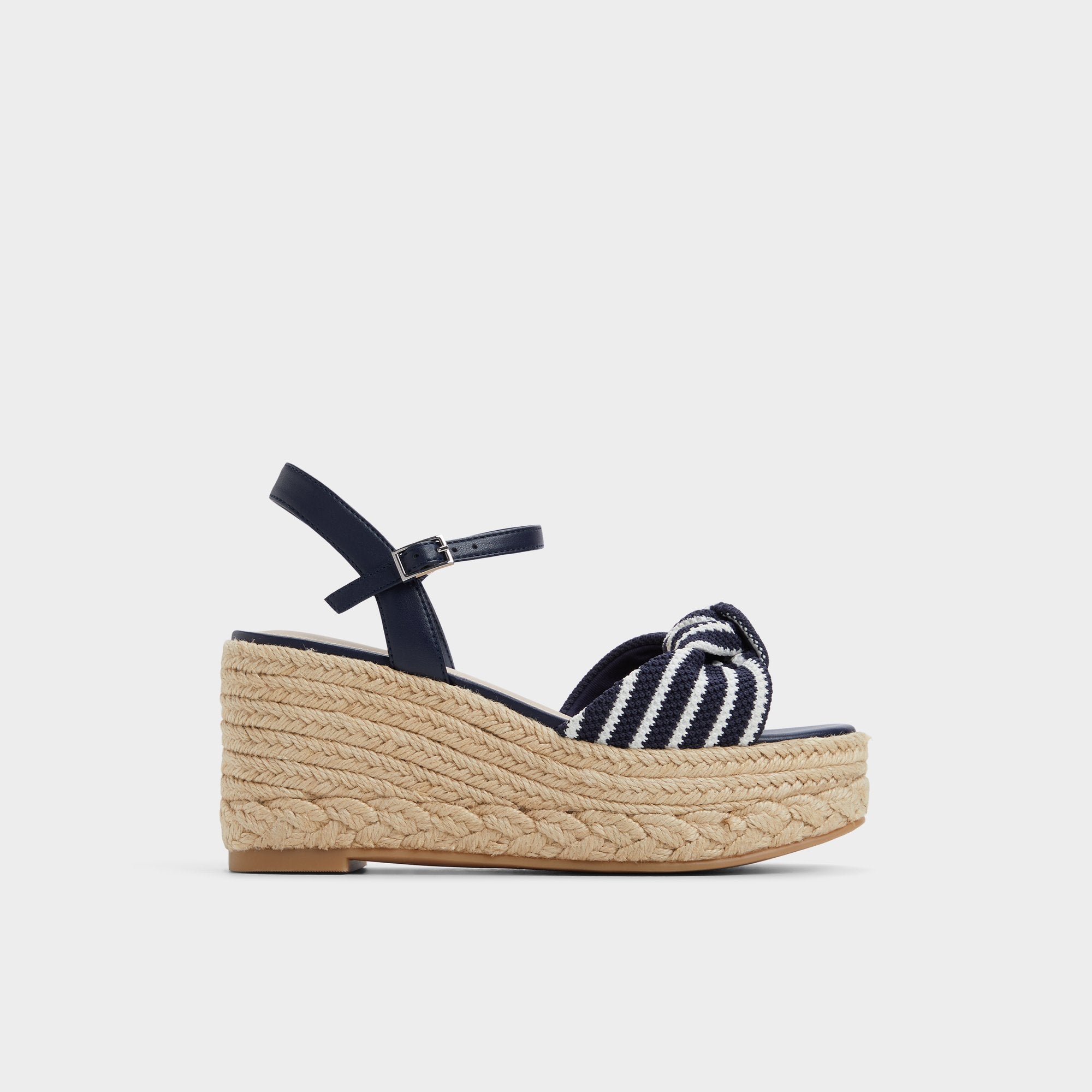 Navy Annamarie Navy Women's Platform sandals - Wedge sandal | Aldo