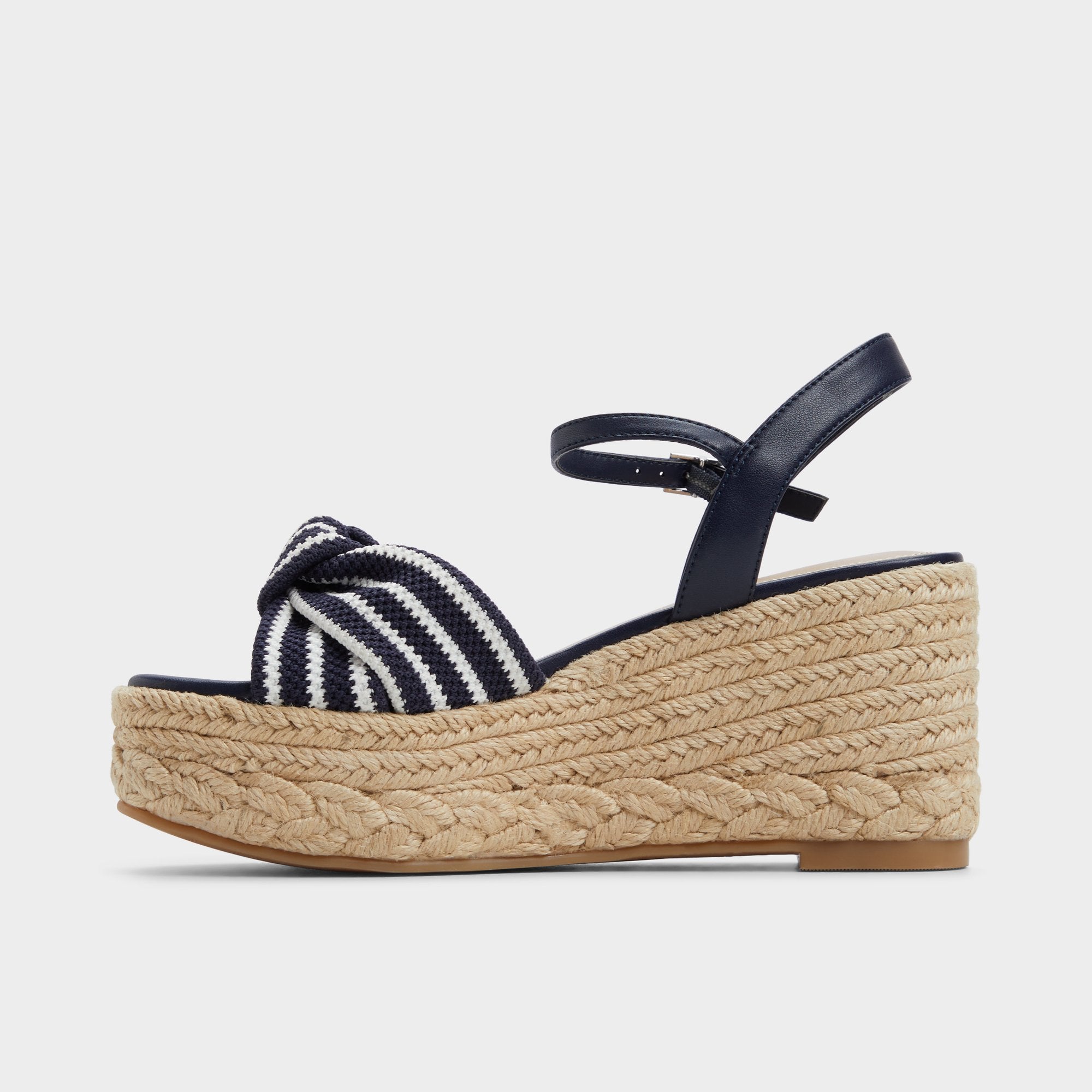 Navy Annamarie Navy Women's Platform sandals - Wedge sandal | Aldo