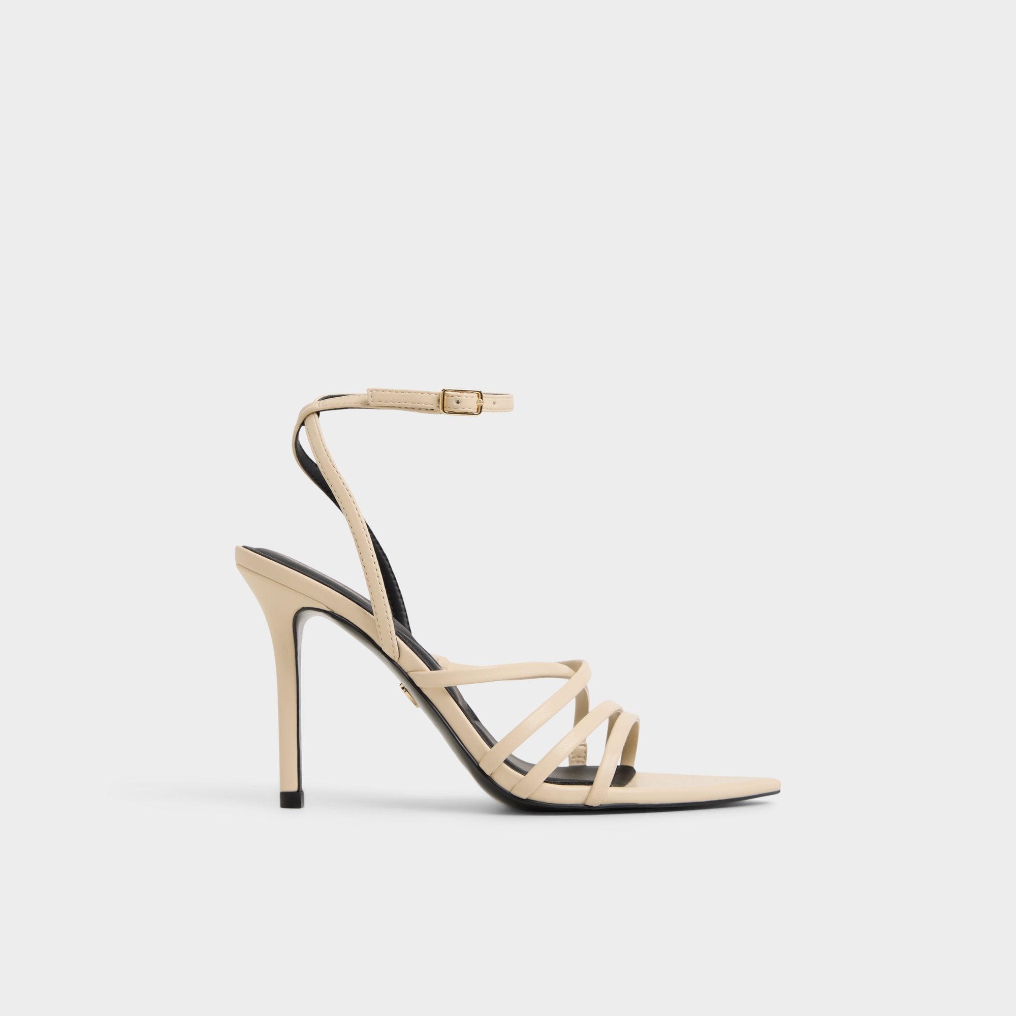 Light Beige Solania Light Beige Women's Strappy sandals - Heeled sandal, Stiletto heel | Aldo