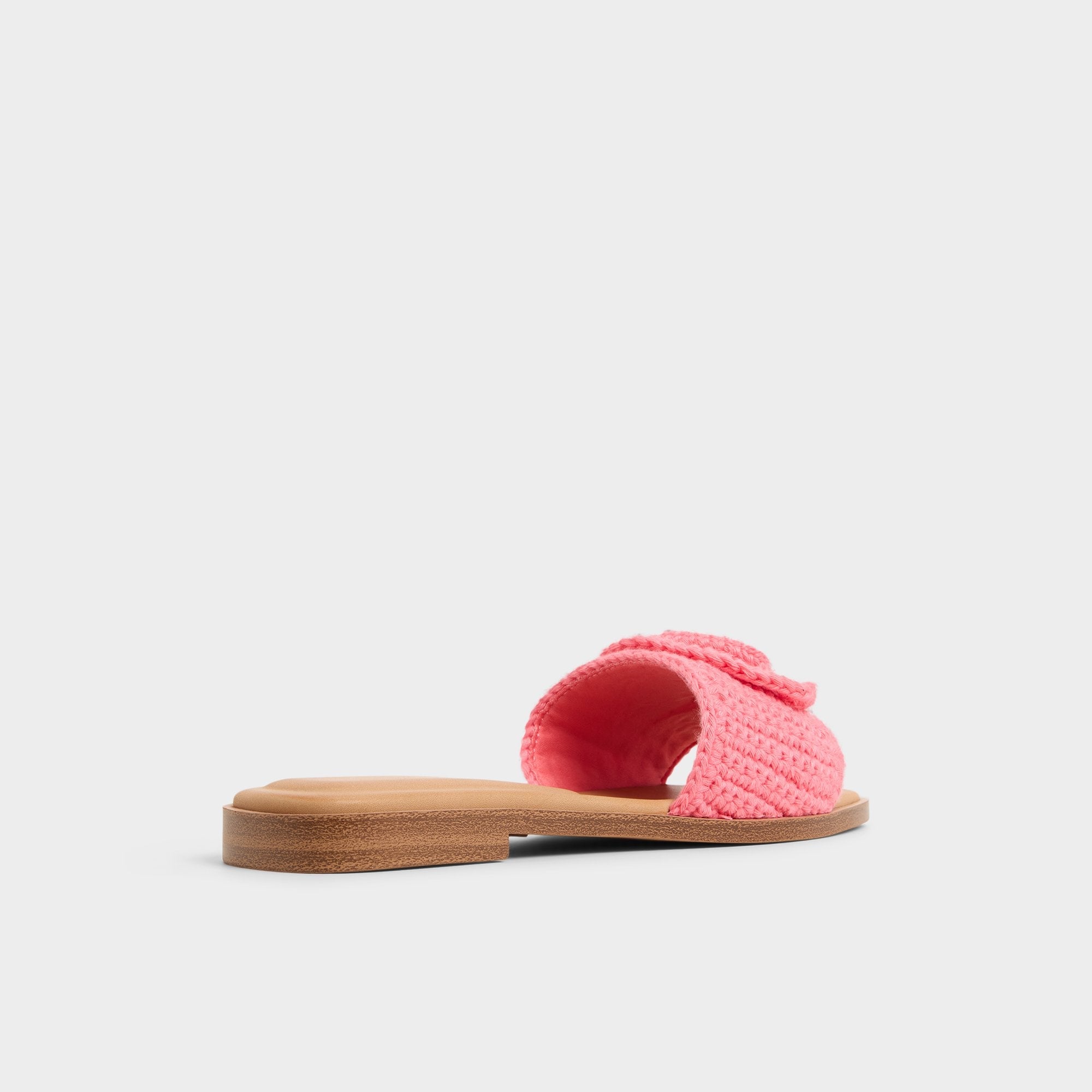 Medium Pink Sabbia Medium Pink Women's Flats - Slide sandal | Aldo