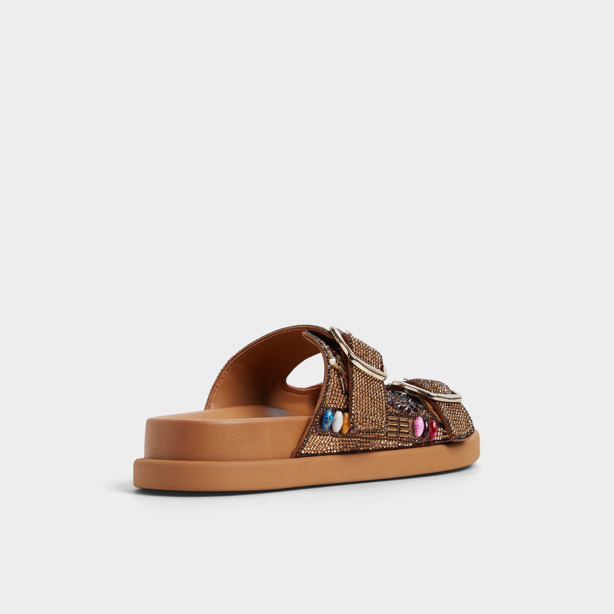Open Brown Bohochic Open Brown Women's Footbed sandals - Footbed sandal | Aldo