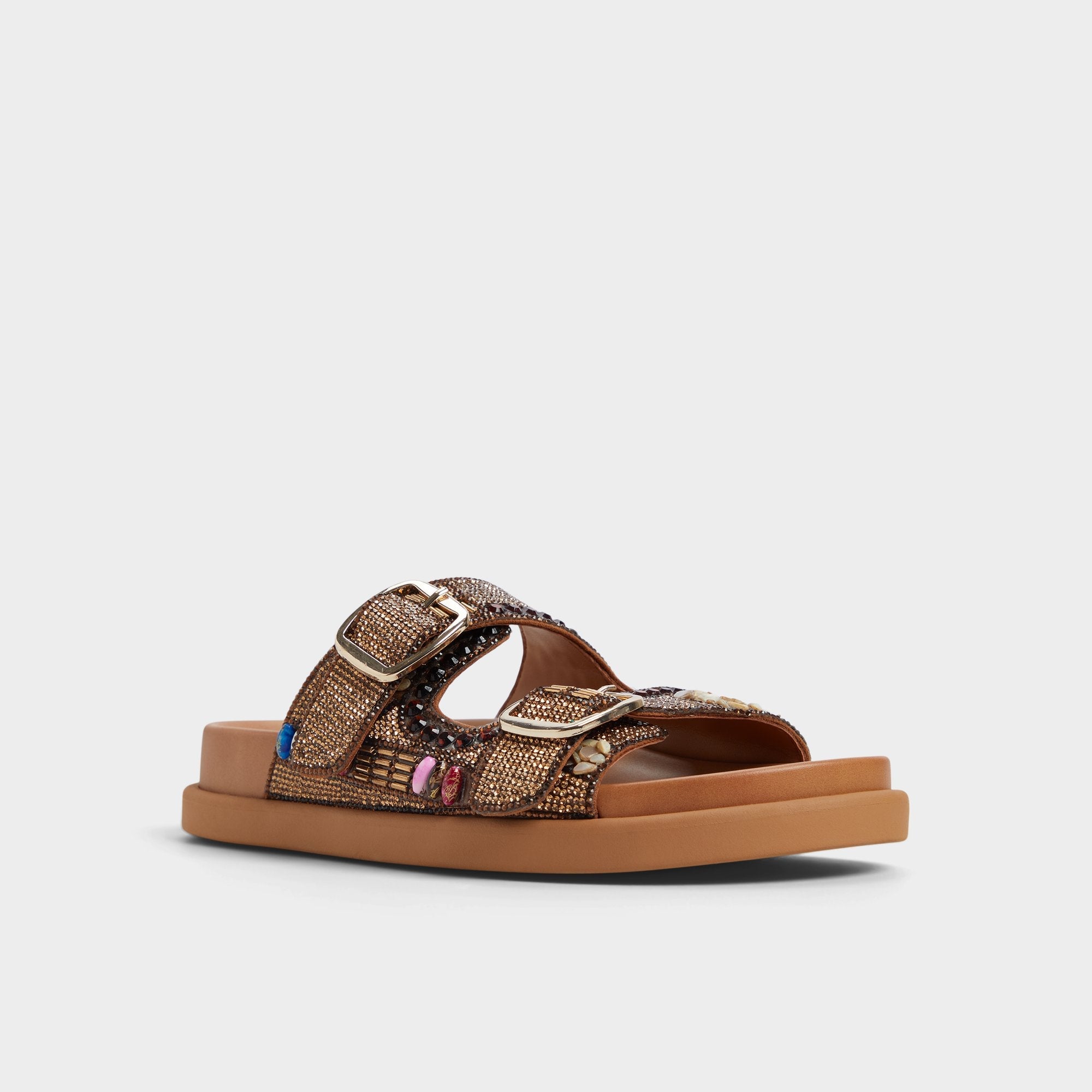 Open Brown Bohochic Open Brown Women's Footbed sandals - Footbed sandal | Aldo