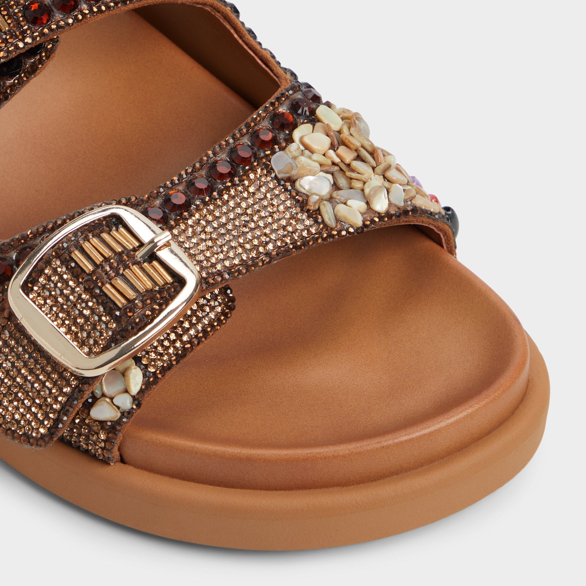 Open Brown Bohochic Open Brown Women's Footbed sandals - Footbed sandal | Aldo