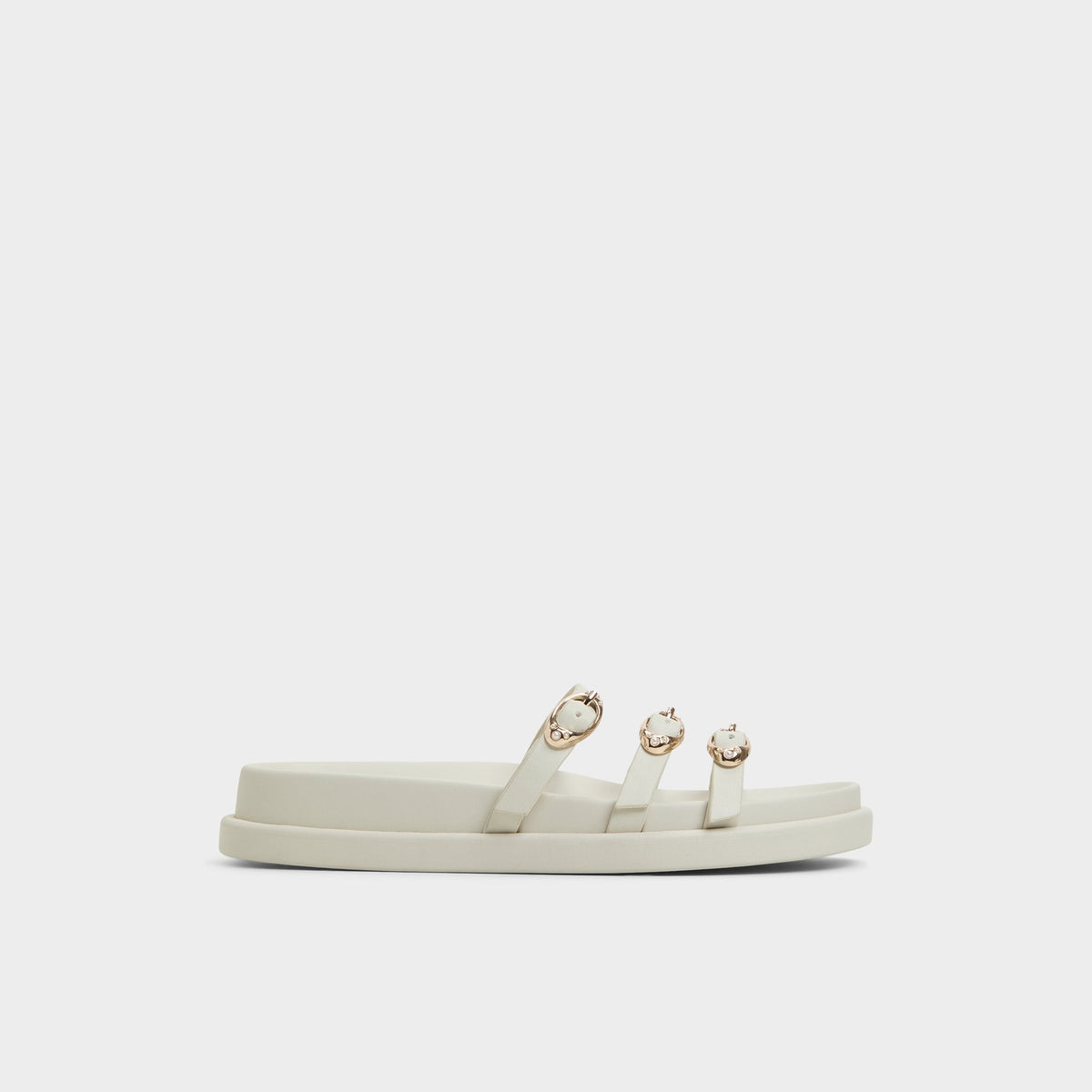 White Zephyra White Women's Footbed sandals - Footbed sandal, Footbed sandal | Aldo
