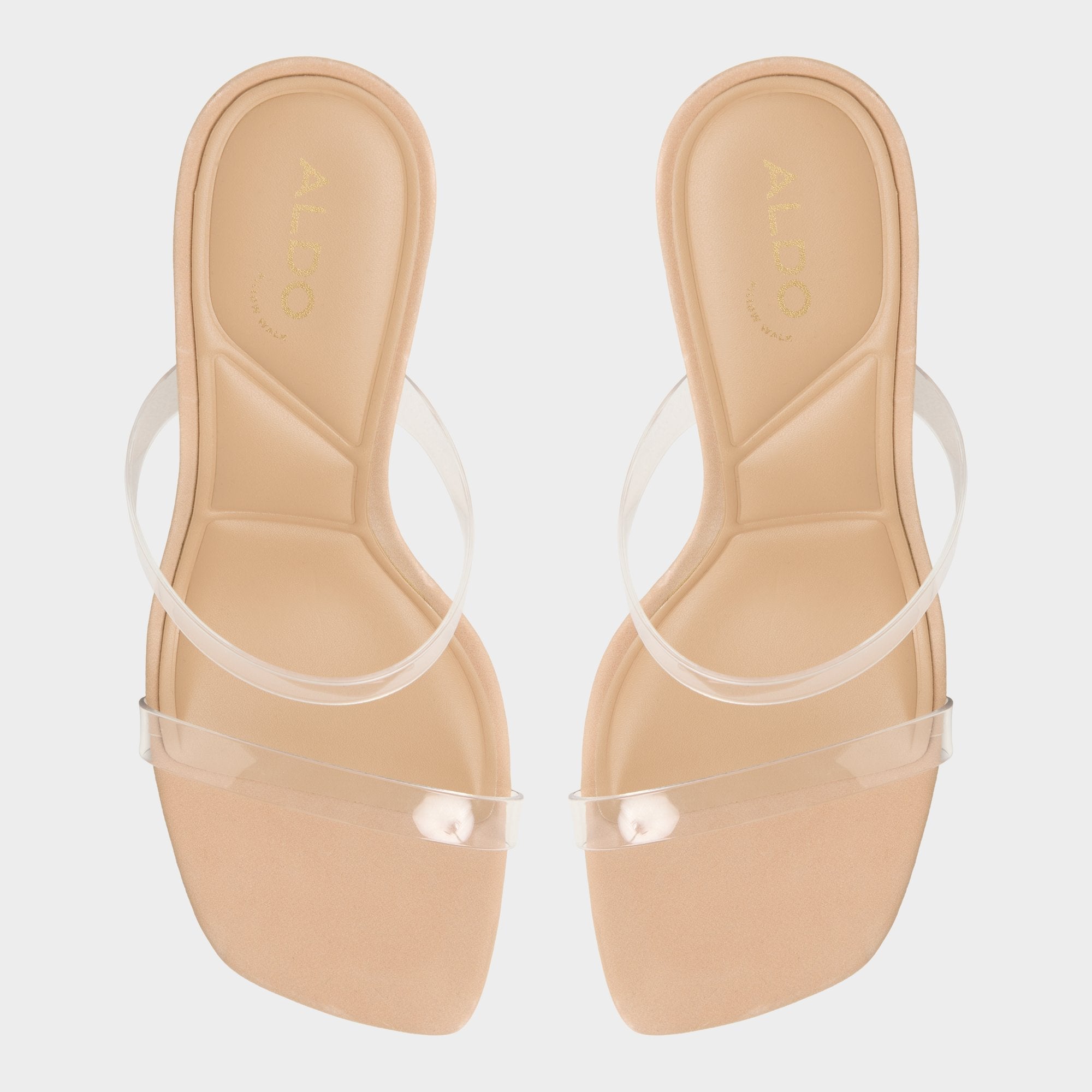 Medium Beige Evalina Medium Beige Women's Heeled sandals - Strappy heeled sandal, Stiletto heel | Aldo