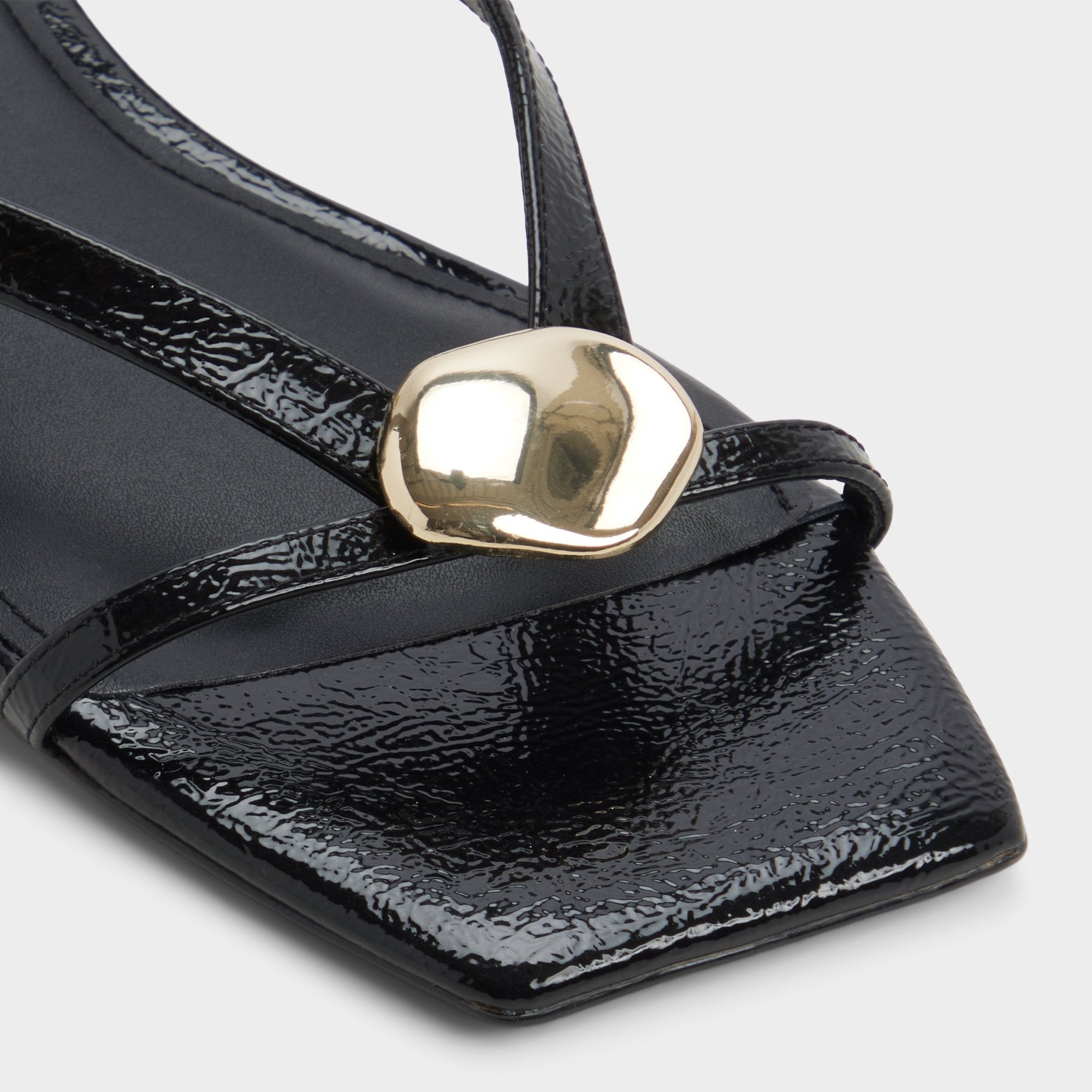 Black Iliria Black Women's Flats - Slide sandal | Aldo