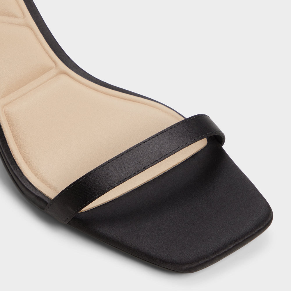 Black Kirri Black Women's Strappy sandals - Strappy heeled sandal | Aldo
