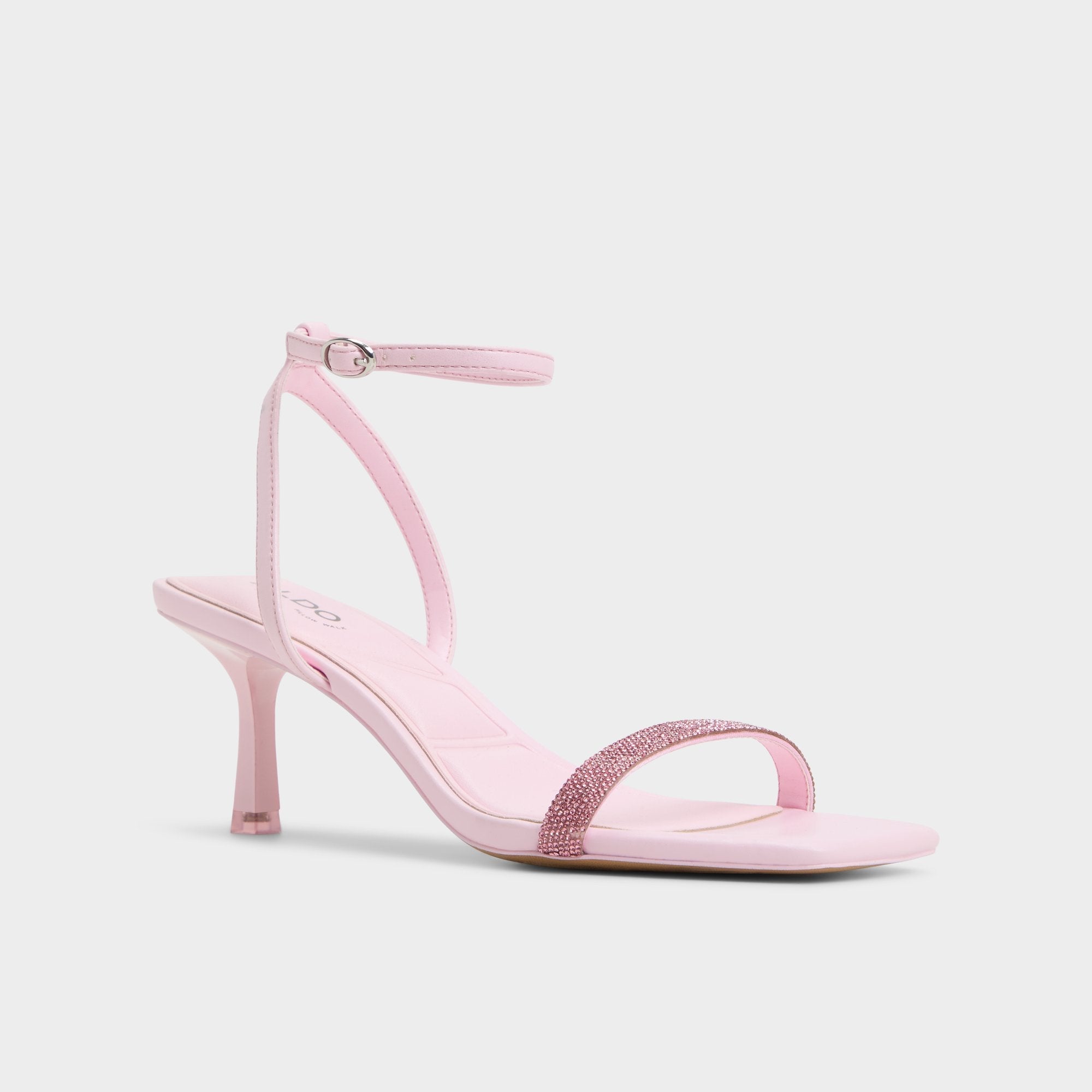 Light Pink Kirri Light Pink Women's Strappy sandals - Strappy heeled sandal | Aldo