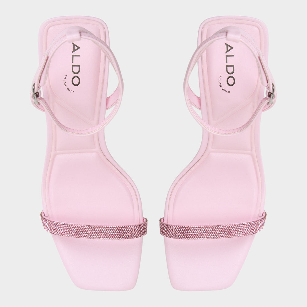 Light Pink Kirri Light Pink Women's Strappy sandals - Strappy heeled sandal | Aldo