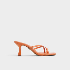 Medium Orange Calypsa Medium Orange Women's Heeled mules - Strappy heeled sandal | Aldo