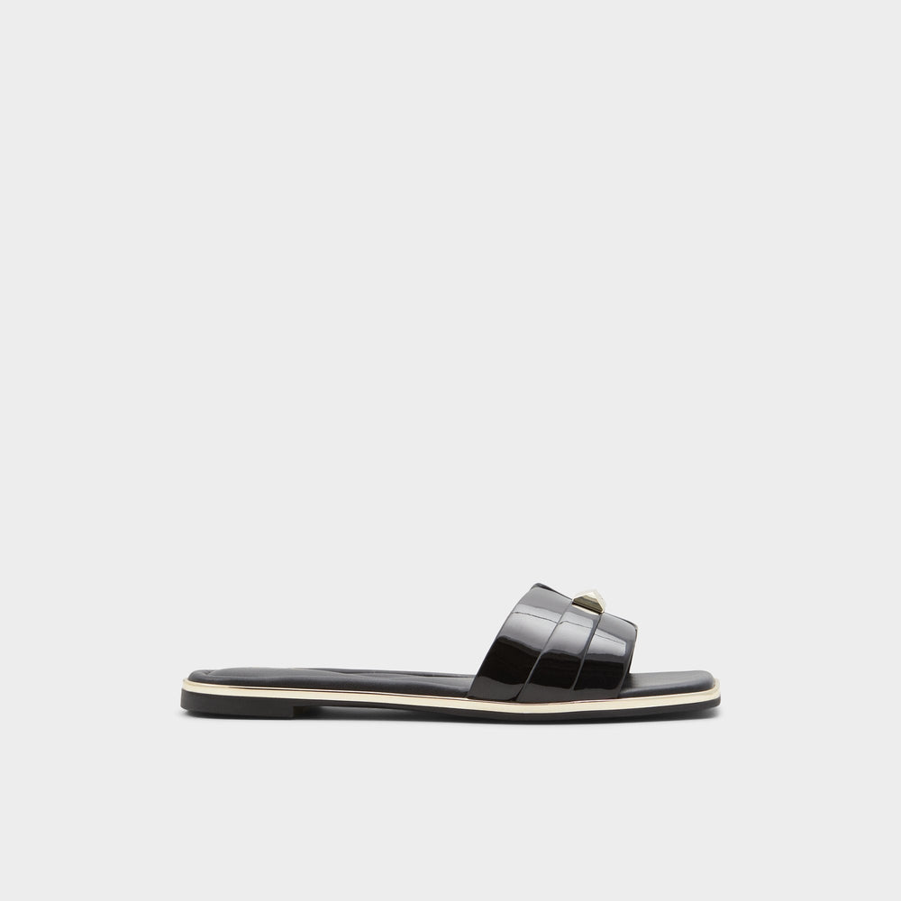 Black Darine in Xt Black - Slide sandal | Aldo