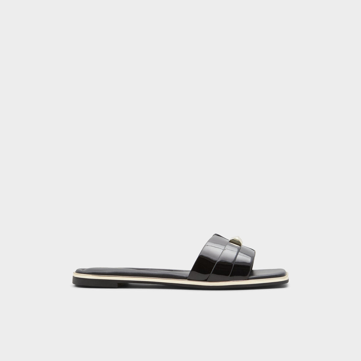Black Darine in Xt Black - Slide sandal | Aldo