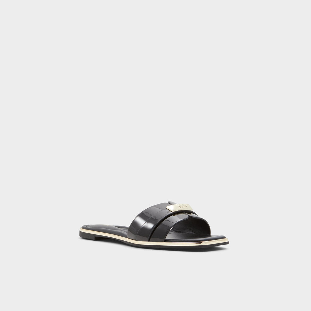 Black Darine in Xt Black - Slide sandal | Aldo