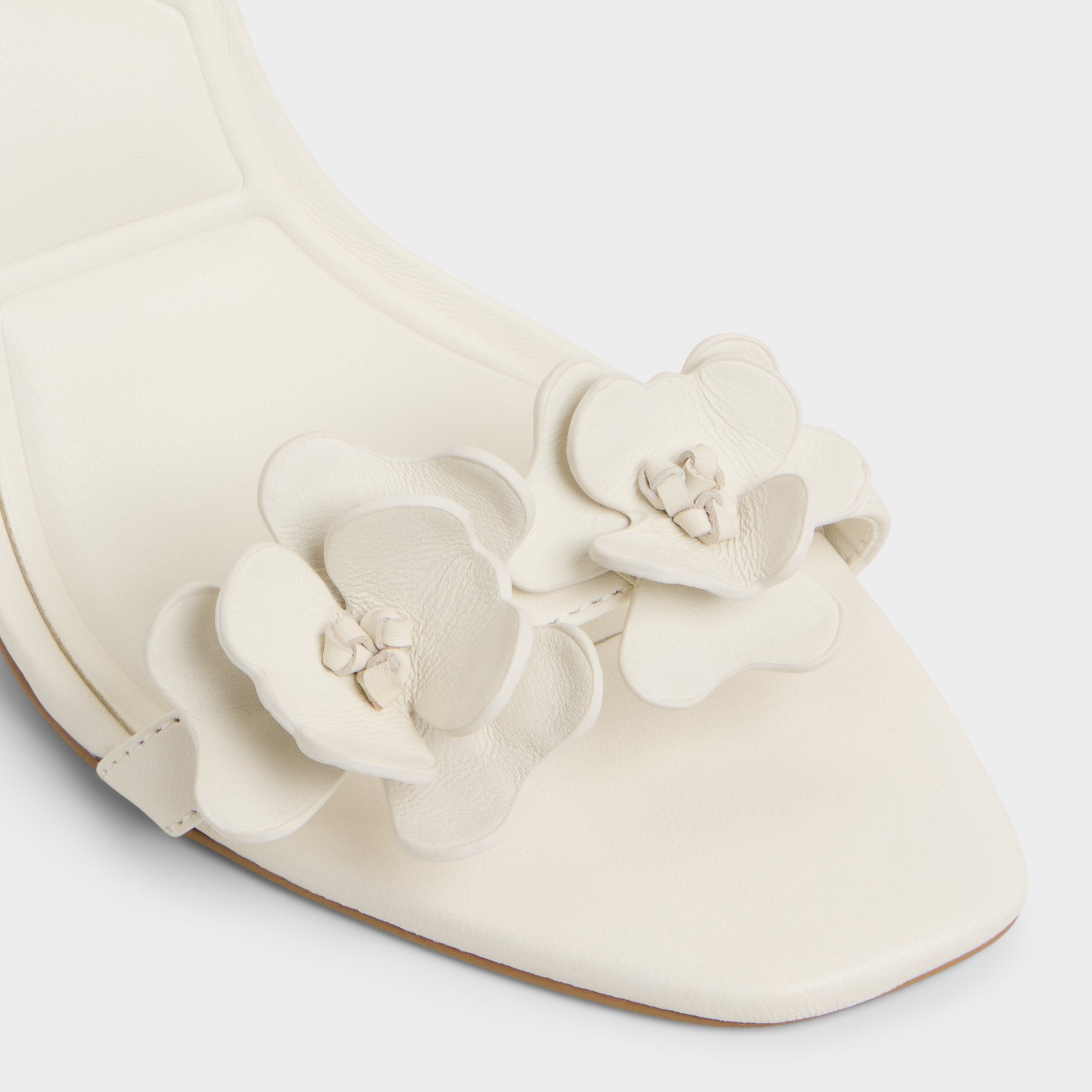 White/bone Daisylily White/Bone Women's Heeled sandals - Strappy heeled sandal, Stiletto heel | Aldo