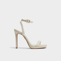 Light Brown Kaathy Light Brown Women's Strappy Heels - Strappy heeled sandal | Aldo