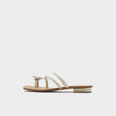 Silver Garberia Silver Women's Flats - Flip flop | Aldo