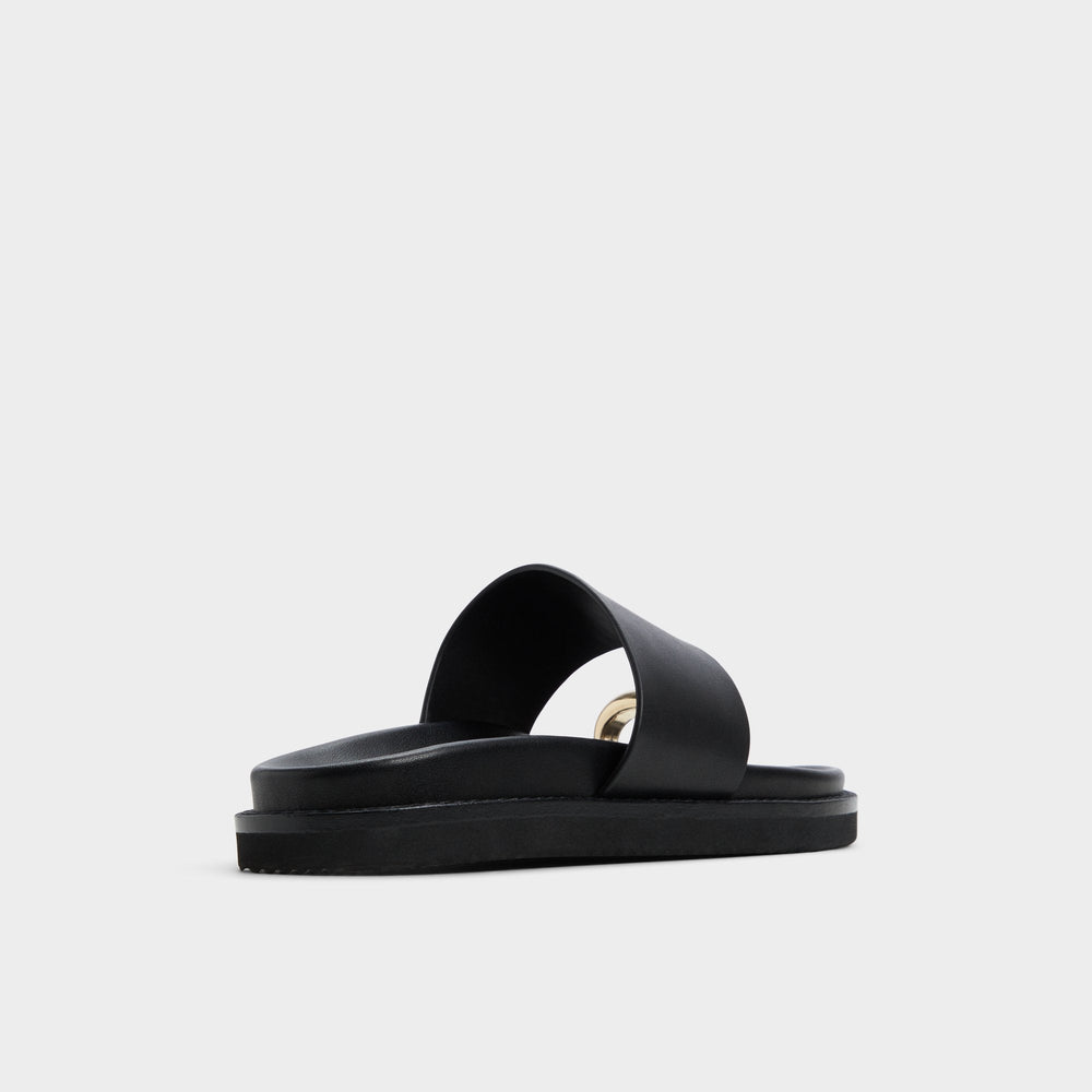 Black Beachstroll Black Women's Footbed sandals - Footbed sandal, Footbed sandal | Aldo