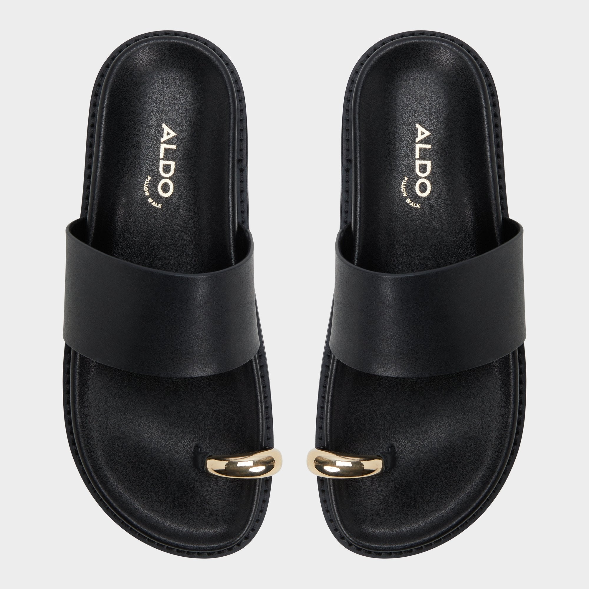 Black Beachstroll Black Women's Footbed sandals - Footbed sandal, Footbed sandal | Aldo