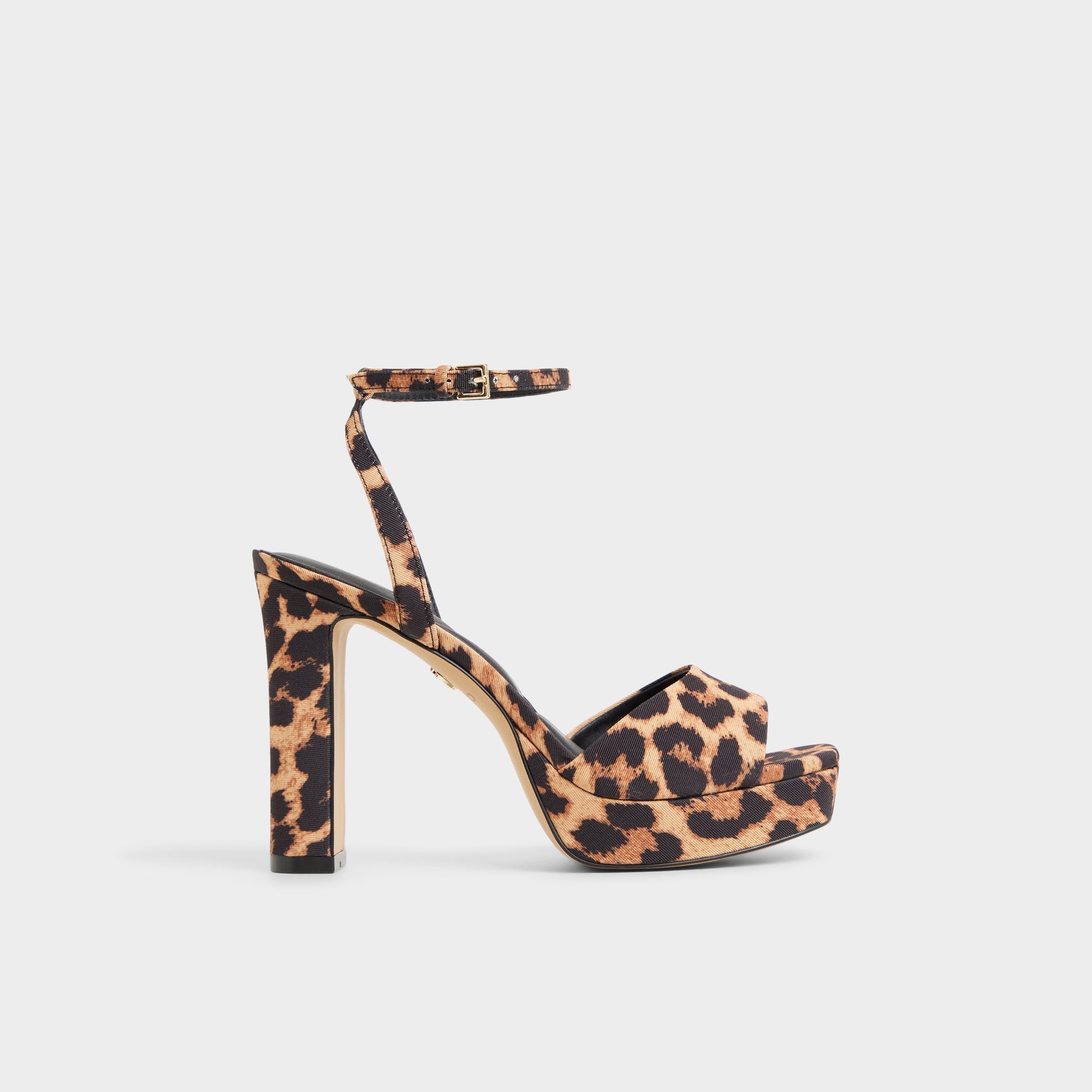Brown Multi Chicgleam Brown Multi Women's Strappy sandals - Strappy heeled sandal, Platform | Aldo