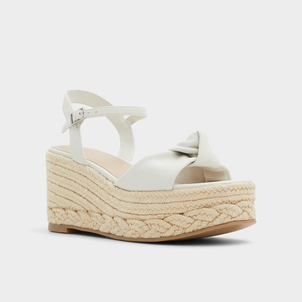 White Annamarie White Women's Wedges - Wedge sandal, Wedge heel | Aldo