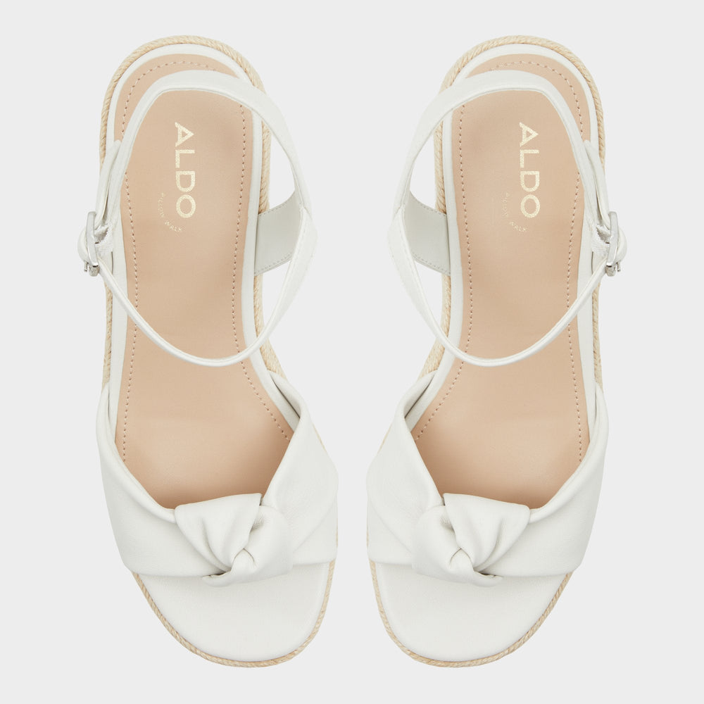 White Annamarie White Women's Wedges - Wedge sandal, Wedge heel | Aldo